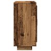 vidaXL puhvetkapp Old Wood 92x35x75 cm Engineered Wood