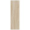 vidaXL seina kingakapid 2 tk, Sonoma tamm, 80x18x60 cm, puitlaastplaat