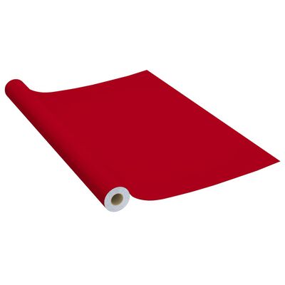 vidaXL iseliimuvad mööblikiled, 2 tk punane, 500 x 90 cm, PVC