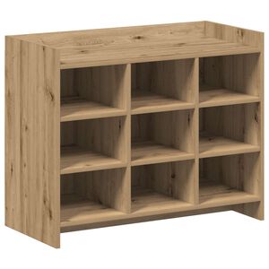 vidaXL Kinga kapp 85 x 39,5 x 70 cm Tehispuit Artisan tamm