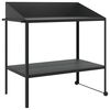 vidaXL taimealus, antratsiithall, 100 x 54,5 x 100 cm, tsingitud teras
