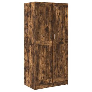 vidaXL riidekapp, suitsutatud tamm, 82,5 x 51,5 x 180 cm, tehispuit