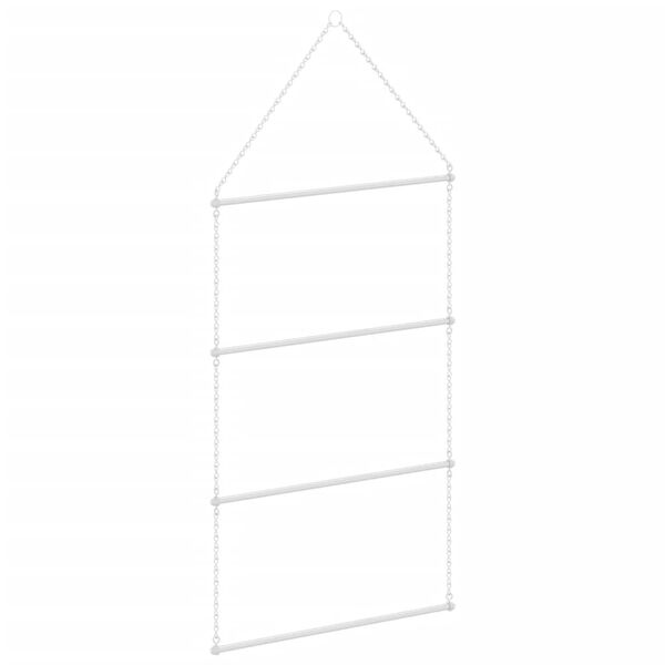 vidaXL tekkide ja valtrappide hoidja, h&otilde;bedane, roostevaba teras