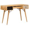 vidaXL Kirjutuslaud sahtliga Pruun 110 x 55 x 76 cm Tugev mango puu