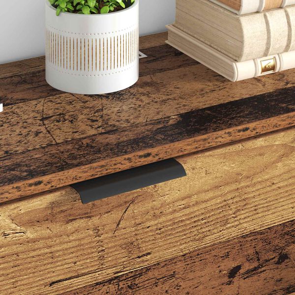 vidaXL K&otilde;ide sahtliga 3 pcs Vana puit Tehispuit