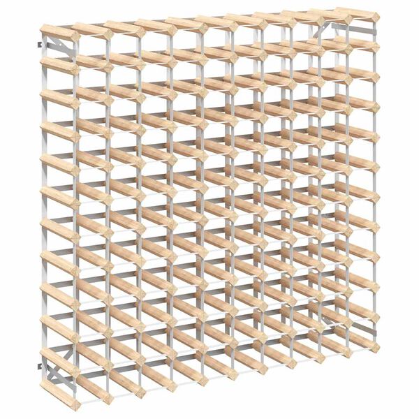 vidaXL veiniriiul 120 pudelile, m&auml;nnipuit