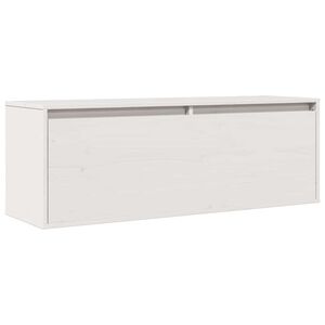 vidaXL seinakapid 2 tk valge 100x30x35 cm, m&auml;nnipuit