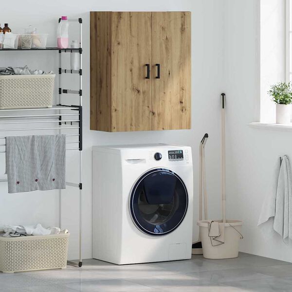 vidaXL Seinekapp K&auml;sit&ouml;&ouml;puu 69,5 x 34 x 90 cm Tehispuit