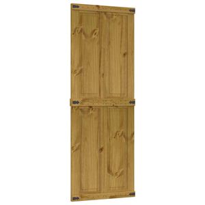 vidaXL K&uuml;&uuml;niuks Corona Meepruun 70 x 210 cm Toekas m&auml;nnipuit