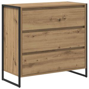 vidaXL K&otilde;ide sahtliga Artisani tamme 79 x 36 x 75.5 cm Tehispuit