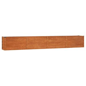 vidaXL taimekast, rooste, 320x40x45 cm, Corten-teras