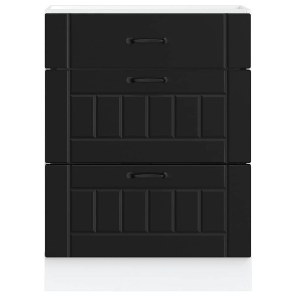 vidaXL k&ouml;&ouml;gip&otilde;randakapp "Lucca", must, t&ouml;&ouml;deldud puit