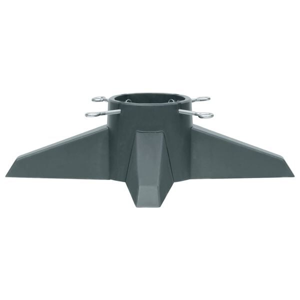 vidaXL jõulukuuse alus, roheline, 55.5x55.5x15 cm