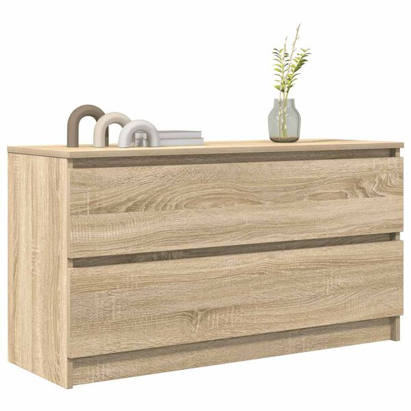 vidaXL telerikapp Sonoma tamm 100x35x54 cm Engineered Wood