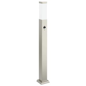 vidaXL anduriga postvalgusti 80 cm roostevaba teras IP44