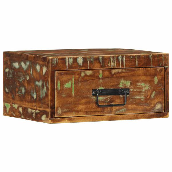 vidaXL seinale kinnitatavad öökapid, 2 tk, taastatud puit