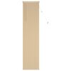 vidaXL Veneetsia rulo Helepruun mustriga 213 x 50 cm 25 mm PVC