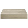 vidaXL seinariiulid, 2 tk, tammev&auml;rvi, 23 x 23,5 x 3,8 cm MDF