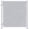 vidaXL Aia aed lukuga H&otilde;bedane 85 x 97 cm Roostevaba teras