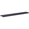 vidaXL Akna aluskate Antratsiit puidu mustriga 160 x 25 x 4,5 cm PVC
