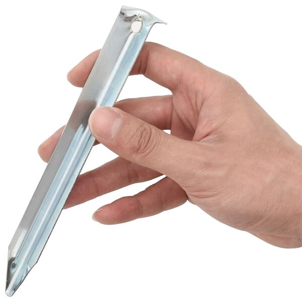 vidaXL telgivaiad 24 tk, 17 cm Ø20 mm, tsingitud teras