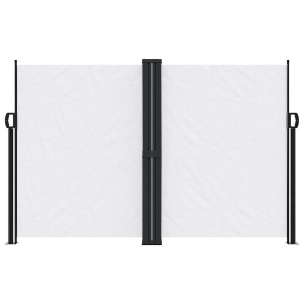 vidaXL lahtit&otilde;mmatav k&uuml;lgsein, valge, 160 x 600 cm