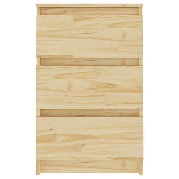 vidaXL öökapp, 40x29,5x64 cm, männipuit