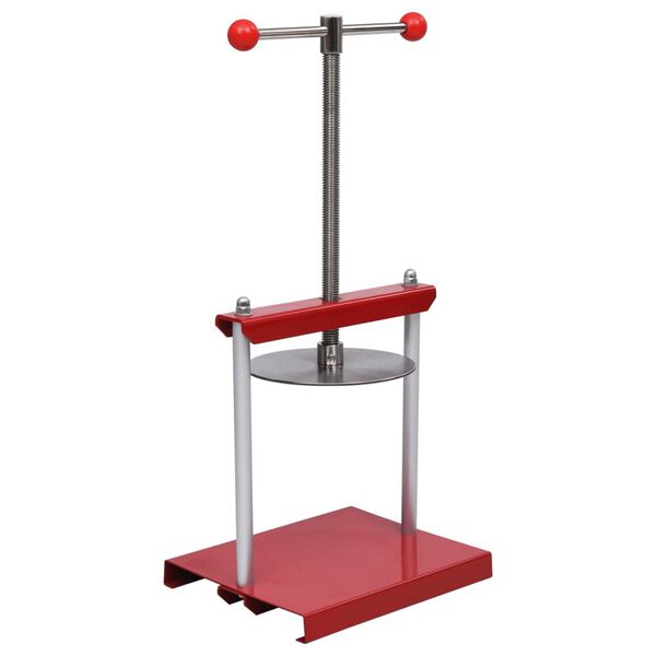 vidaXL puuviljapress, roostevaba teras 6 l