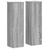 vidaXL taimealused 2 tk, hall Sonoma, 17 x 17 x 60 cm, tehispuit