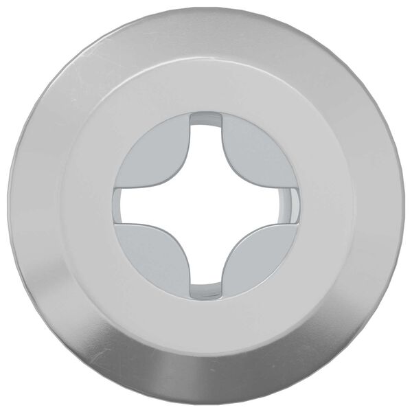 vidaXL Lukustusmutter 12 pcs Nikkel M6 x 25 mm Teras