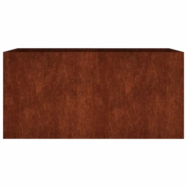 vidaXL taimekast, 80 x 40 x 40 cm, Corten teras