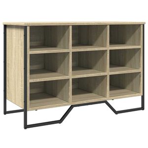 vidaXL jalatsikapp, Sonoma tamm, 90x38x61,5 cm, tehispuit