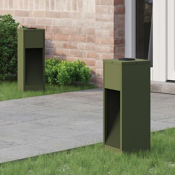 vidaXL P&auml;ikese Led Rada Valgus 2 pcs K&uuml;pset roheline