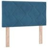 vidaXL Peats Tumesinine 80 cm Samet