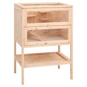 vidaXL hamstripuur 55 x 40 x 80 cm t&auml;ispuidust kuusk