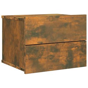 vidaXL &ouml;&ouml;kapp, suitsutatud tamm, 40 x 30 x 30 cm, tehispuit