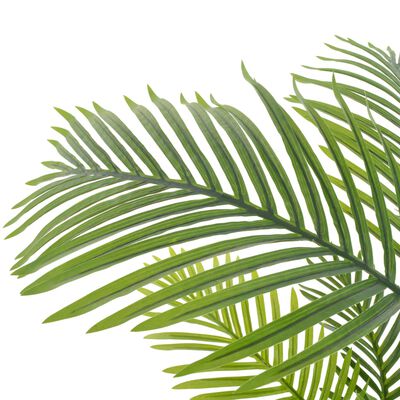 vidaXL kunsttaim palm lillepotiga, 120 cm, roheline
