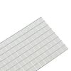 vidaXL Mosaic peegelplaat peegliga 3 pcs H&otilde;bedane 100 x 4 cm Klaas