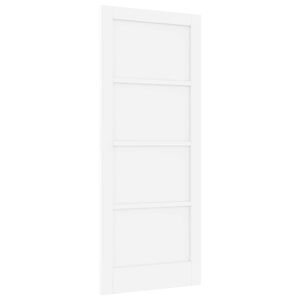 vidaXL Siseuks Valge 83 x 202 cm Vineer