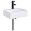vidaXL Vannitoa pesu kauss Matt must 39 x 30,5 x 12,5 cm Metall