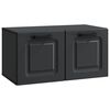 vidaXL Rippuv TV kapp Must 59,5 x 31 x 30 cm Tehispuit