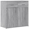 vidaXL puhvetkapp, hall Sonoma tamm, 79x38x80 cm, tehispuit