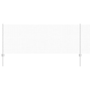vidaXL Keevitatud traadi aed postiga 50 x 0,8 m (L x K)