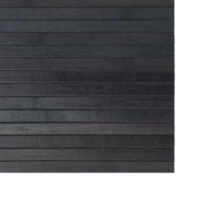 vidaXL vaip, ristkülikukujuline, hall, 70 x 200 cm, bambus