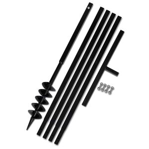 Terasest 100 mm maapuur k&auml;epidemega koos 5 m pikendustoruga