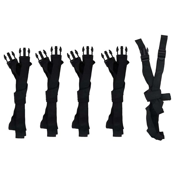 vidaXL paadikate, sinine, 760x350x40 cm