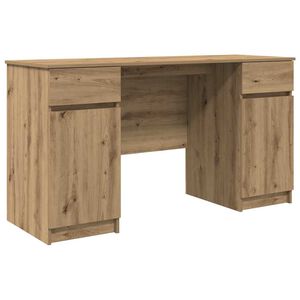 vidaXL Laud k&auml;sit&ouml;&ouml;tamm Tehispuit 140 x 49 x 76 cm