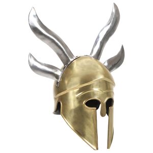 vidaXL Kreeka kiivri j&auml;ljend LARP, messing, teras