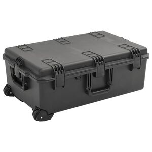 vidaXL kaasaskantav transpordikohver, must, 79,5x51,5x30,5 cm, PP