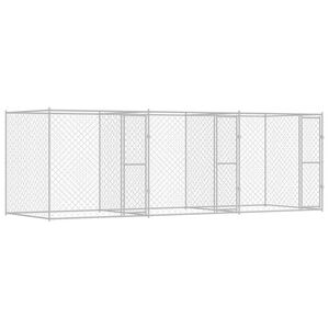 vidaXL Koerapuur H&otilde;bedane 600 x 200 x 200 cm Tsinkteras